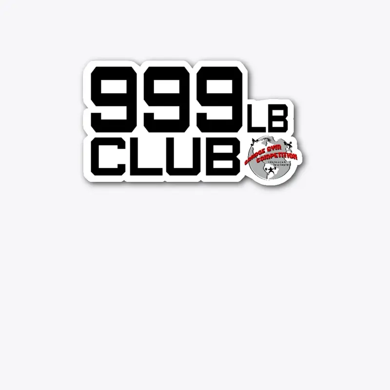 999LB Club Sticker